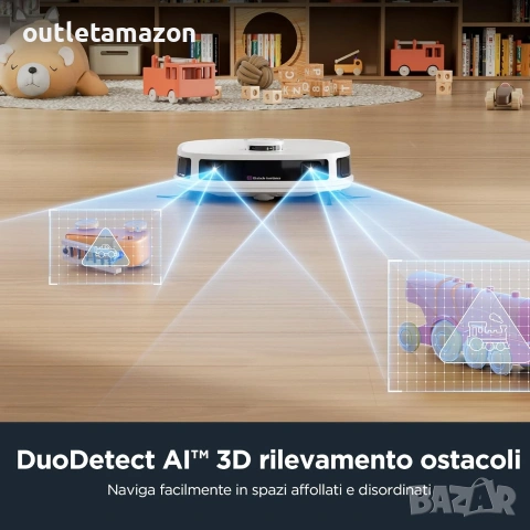 прахосмукачка робот Eureka J12 Ultra, снимка 2 - Прахосмукачки - 53525355