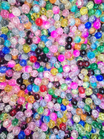 Стъклени Мъниста за бижута 10мм 8мм 6 мм 4мм J290, снимка 3 - Други - 52419082