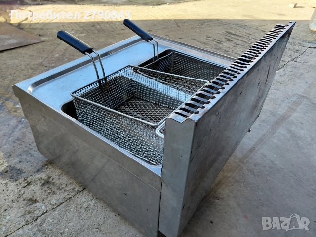 професионален газов фритюрник, снимка 5 - Обзавеждане на кухня - 52941846