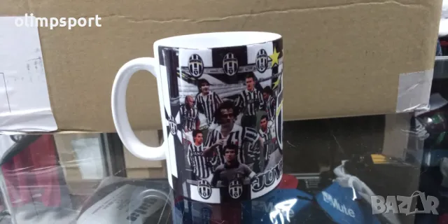 чаша Ювентус нова порцеланова 200мл, снимка 2 - Фен артикули - 47278045