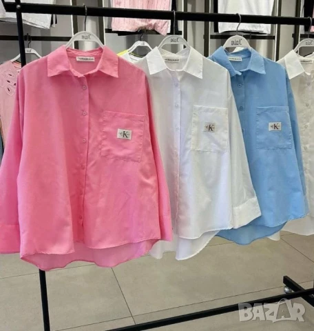 памучни овърсайз ризи Calvin Klein 