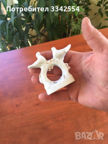 ПОРЦЕЛАН ФИГУРА СТАТУЕТКА ПОЗЛАТА, снимка 2 - Статуетки - 38189384