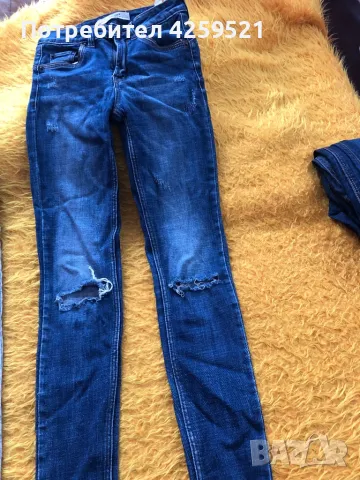 Три чифта дамски дънки за 30 лв, снимка 6 - Дънки - 48963659