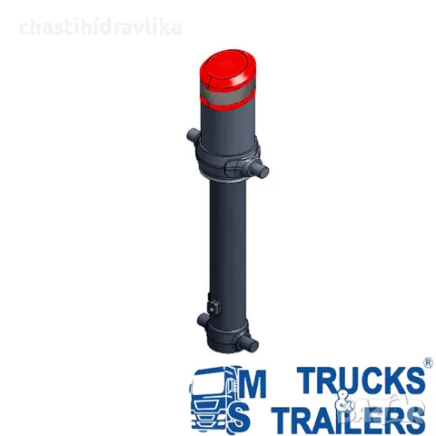 Хидравличен цилиндър HIDROMAS GHS 175 X 5 X 5750 H 43175557506 short