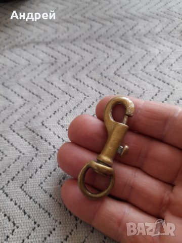 Стар ключодържател карабинка #3, снимка 2 - Други ценни предмети - 43820765