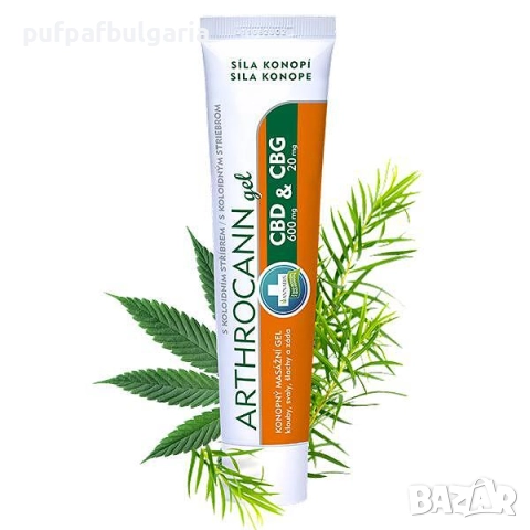 Annabis Arthrocann конопен гел с CBD и CBG, 75 мл, снимка 1
