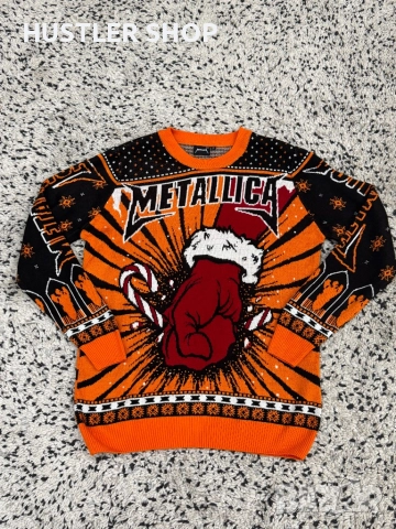 Мъжки пуловер METALLICA. Размер М