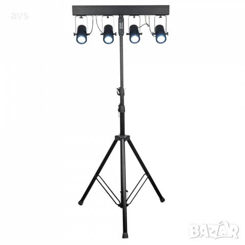 Мулти ефект сет Pinspot Bar 4 х 20W RGBW LED spot DMX bundle, снимка 10 - Други - 48877290