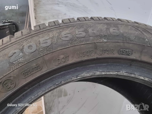 1бр зимнa гумa 205/55/16 DUNLOP L04086 , снимка 2 - Гуми и джанти - 52164571