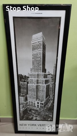 Картина голяма New York Nelson Tower , снимка 1 - Картини - 36654546