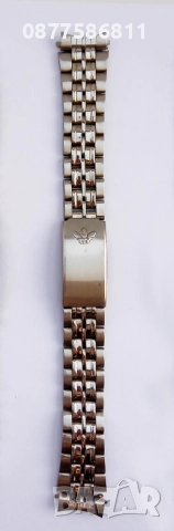 СТОМАНЕНА ВЕРИЖКА ЗА ЧАСОВНИК ADIDAS С ИЗВИТИ НАКРАЙНИЦИ.ВЕРИЖКИ ЗА ЧАСОВНИЦИ АДИДАС ИЗВИТИ ПЛАСТИНИ, снимка 2 - Каишки за часовници - 51614502