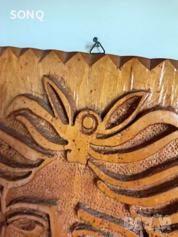 Красиво Дървено Пано Дърворезба, снимка 4 - Пана - 49903158