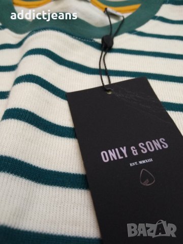 Мъжка блуза Only & Sons размер L, снимка 3 - Блузи - 27456599