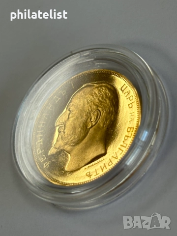 България 1912 - 20 лева , рестрайк - Златна монета Restrike, снимка 3 - Нумизматика и бонистика - 51980874