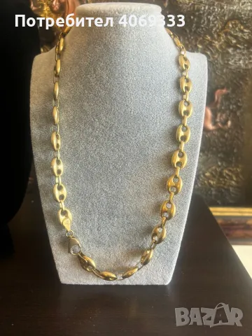 Златни бобови зърна 14к/585 43.90, снимка 3 - Колиета, медальони, синджири - 48929406