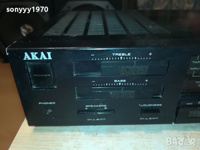 AKAI-JAPAN-STEREO AMPLI 2207221600, снимка 5 - Ресийвъри, усилватели, смесителни пултове - 37469647