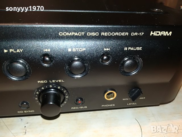 *🛑MARANTZ DR-17 RECORDER-ВНОС SWISS 1210222020, снимка 10 - Декове - 38310991