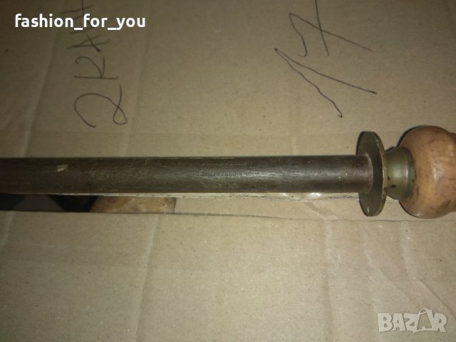 Голям старинен масат Forged Steel Sheffield Еngland, снимка 2 - Прибори за хранене, готвене и сервиране - 37198593