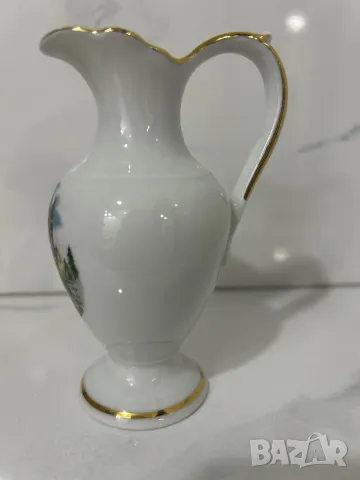 Изящна рядка вазичка Limburg Germany, снимка 8 - Антикварни и старинни предмети - 49232169