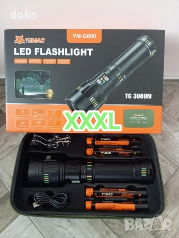 Лед фенер до 1000м "УНИКАЛЕН" 