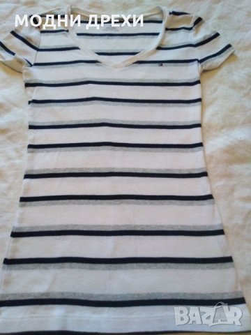 Дамска блуза с къс ръкав Tommy Hilfiger, снимка 1