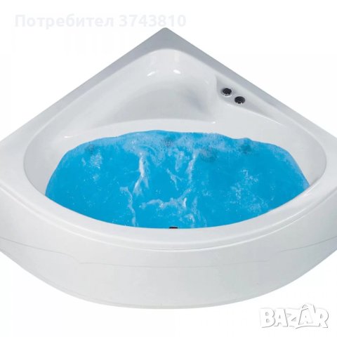 ЪГЛОВА ВАНА 1300 X 1300 mm, снимка 1