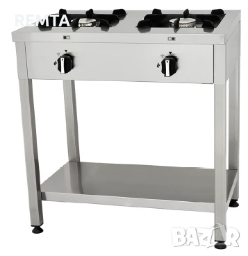 Газов котлон с 2 горелки (14 kW) долен плот 80х50 см