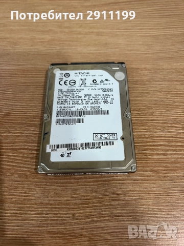 2,5” SATA HDD 500GB, Hitachi