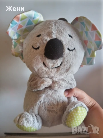 Fisher price Soothe 'n Snuggle Koala дишаща коала, снимка 4 - Музикални играчки - 51234109