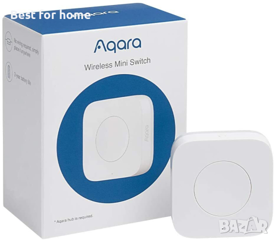 Безжичен мини бутон AQARA WIRELESS MINI SWITCH Zigbee