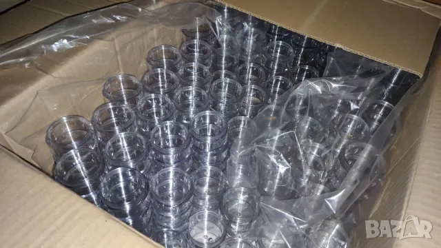 50 бр. бурканчета/кутийки за козметика/крем 30 мл. Качествена SAN пластмаса. , снимка 6 - Декоративна козметика - 47544667