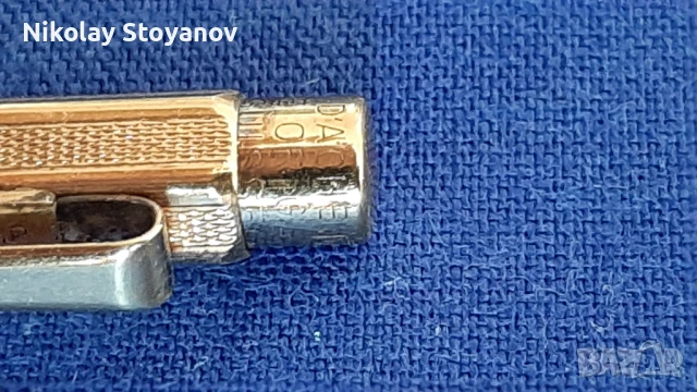 позлатен молив - CARAN DACHE - Карандаш, снимка 4 - Антикварни и старинни предмети - 51326078