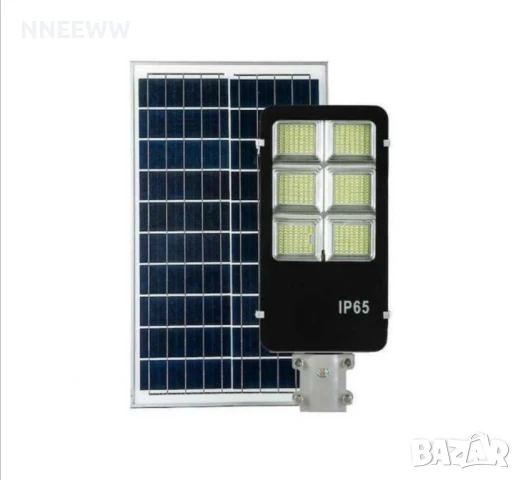 Улична соларна лампа jortan соларен панел и стойка 400W, снимка 4 - Соларни лампи - 50681663