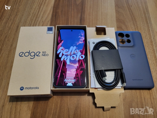 Смартфон Motorola Edge 50 NEO 256GB - чисто нов, 22м гаранция!