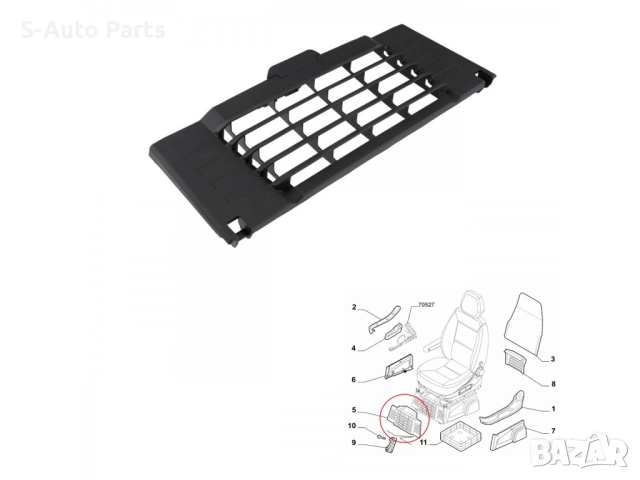 Въздуховод (въздухопровод) за Citroen Jumper 2006+ 60911957, снимка 6 - Части - 52933772