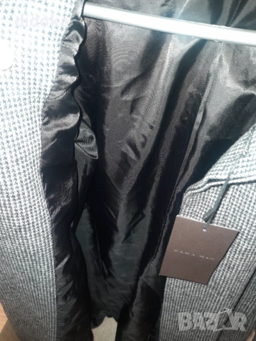 Мъжко палто Zara С размер , снимка 3 - Палта - 53082076