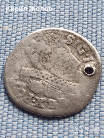 Сребърна монета 3 гроша 1601г. Сигизмунд трети ПОЛША 28467