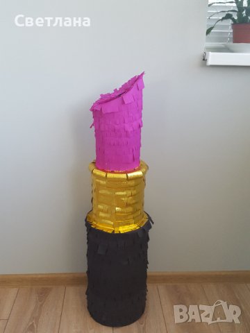 Ново! 3D пинята Червило, снимка 5 - Ръчно изработени сувенири - 37195988