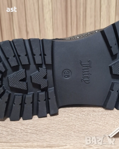 Боти с камъчета juicy, снимка 8 - Дамски боти - 52850167