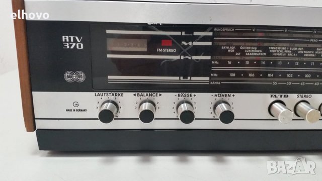 Радио Grundig RTV 370, снимка 10 - Радиокасетофони, транзистори - 28847282