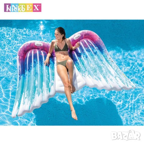 Надуваем дюшек Ангелски крила INTEX, снимка 4 - Къмпинг мебели - 37361162
