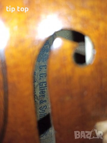 Майсторска цигулка C. G. Glier&Sohn Markneukirchen, снимка 16 - Струнни инструменти - 28895778