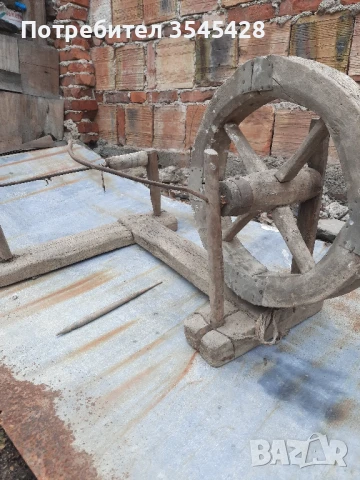 Автентично волско колело и чекрък, снимка 7 - Антикварни и старинни предмети - 50925281