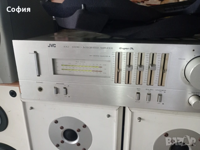 JVS A-X2 усилвател 2-50w., снимка 3 - Ресийвъри, усилватели, смесителни пултове - 53293319