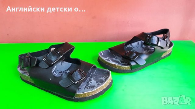 Английски детски сандали с ортопедична подметка-2 цвята, снимка 3 - Детски сандали и чехли - 28449640