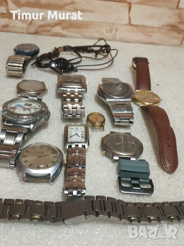 лот от дамски и мъжки часовници работещи и не работещи, снимка 3 - Мъжки - 53399132