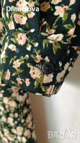 Рокля Only с флорален мотив, снимка 4 - Рокли - 53223316