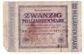 Продава 20 милиарда германски марки, снимка 1