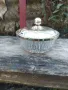 Кристална купа с капак, снимка 1