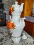 Руски порцеланов самовар., снимка 2